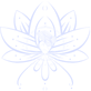 line drawing of a lotus flower